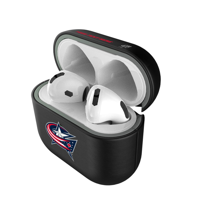 Columbus Blue Jackets Personalized Insignia AirPods AirPod Case Cover Pods.Jpg