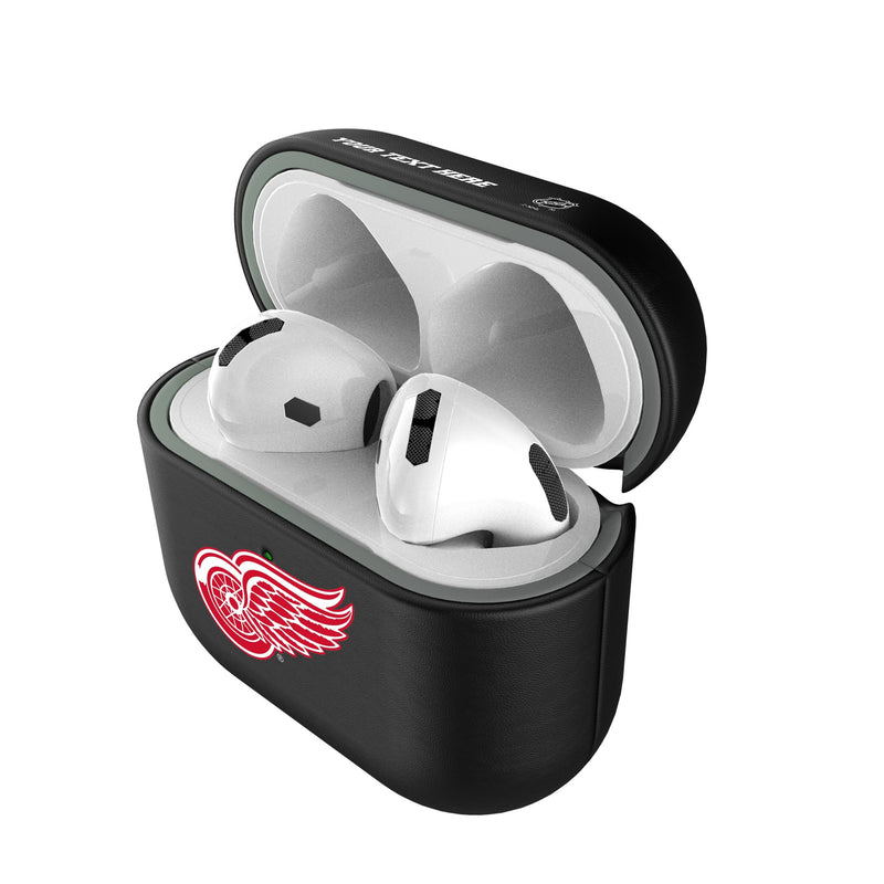 Detroit Red Wings Personalized Insignia AirPods AirPod Case Cover Pods.Jpg