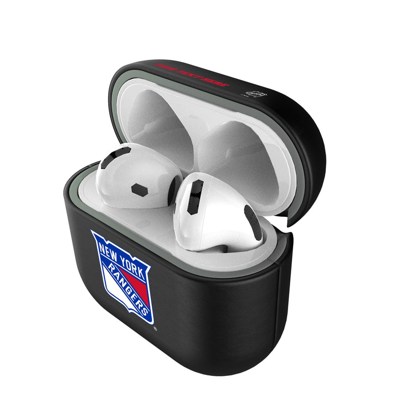 New York Rangers Personalized Insignia AirPods AirPod Case Cover Pods.Jpg