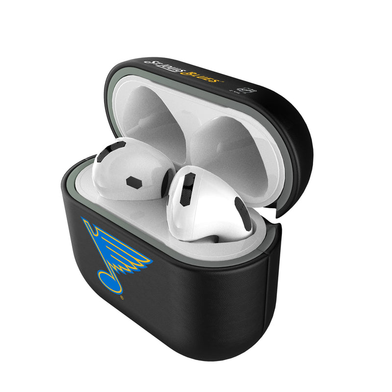 St. Louis Blues Insignia AirPods AirPod Case Cover Pods.Jpg