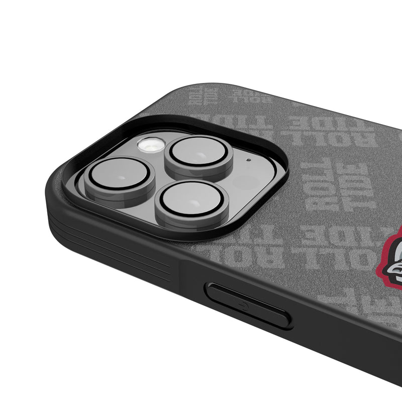 University of Alabama Crimson Tide Script A Quadtile iPhone Bump Phone Case for Apple iPhone Detail.Jpg