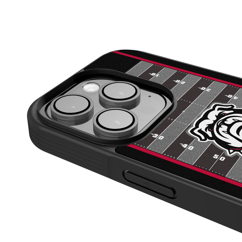 University of Georgia Bulldogs Uga Field iPhone Bump Phone Case for Apple iPhone Detail.Jpg