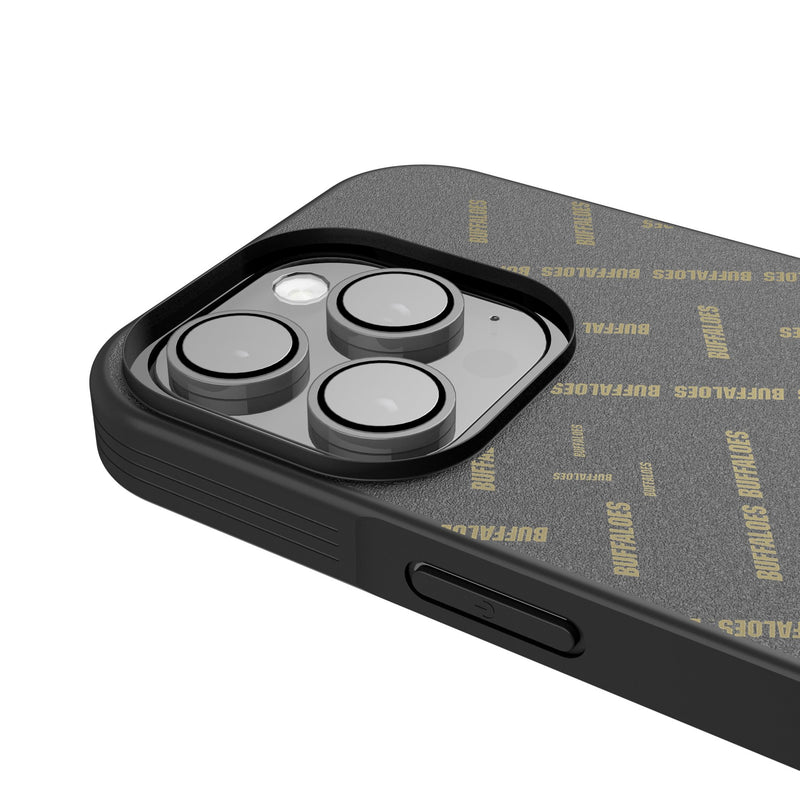 University of Colorado Buffaloes Quadtile iPhone Bump Phone Case for Apple iPhone Detail.Jpg