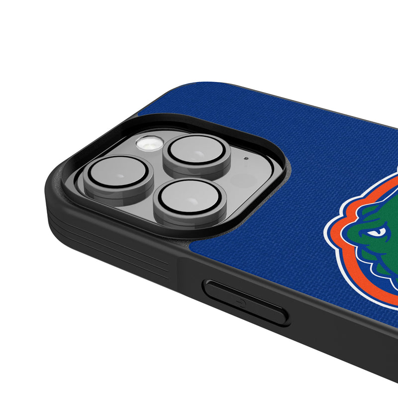 University of Florida Gators Personalized Stripe iPhone Bump Phone Case for Apple iPhone Detail.Jpg