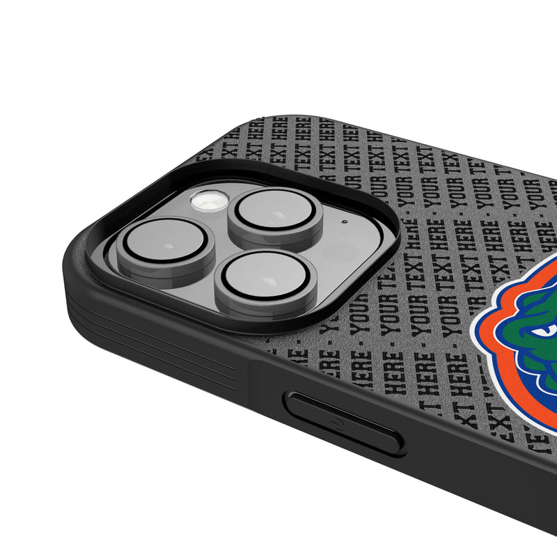 University of Florida Gators Personalized EndZone Plus iPhone Bump Phone Case for Apple iPhone Detail.Jpg
