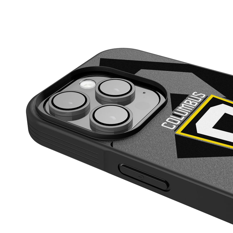 Columbus Crew Personalized Tilt iPhone Bump Phone Case for Apple iPhone Detail.Jpg