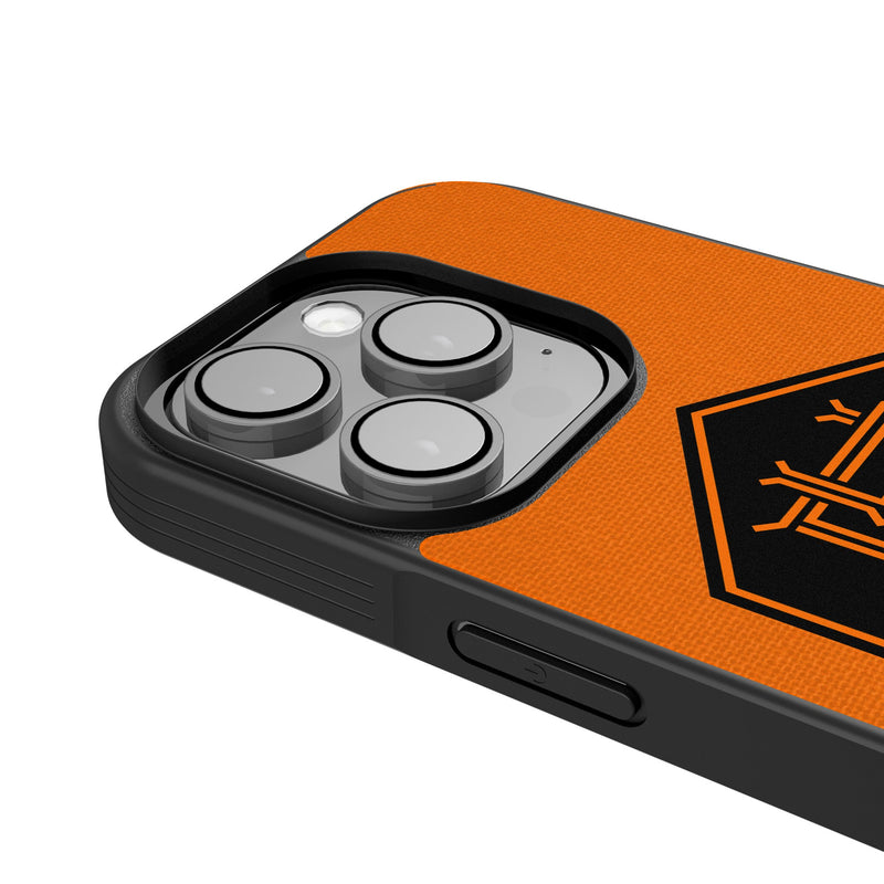 Houston Dynamo Personalized Stripe iPhone Bump Phone Case for Apple iPhone Detail.Jpg