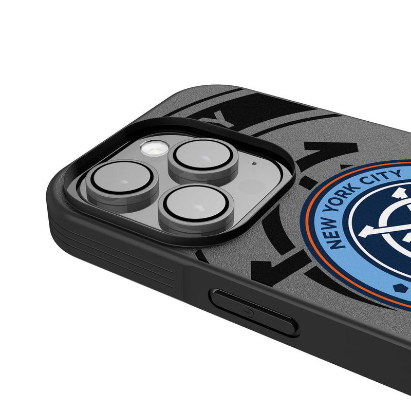 New York City FC Personalized Tilt iPhone Bump Phone Case for Apple iPhone Detail.Jpg