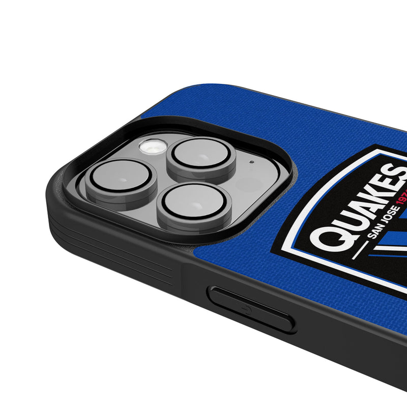 San Jose Earthquakes Personalized Stripe iPhone Bump Phone Case for Apple iPhone Detail.Jpg