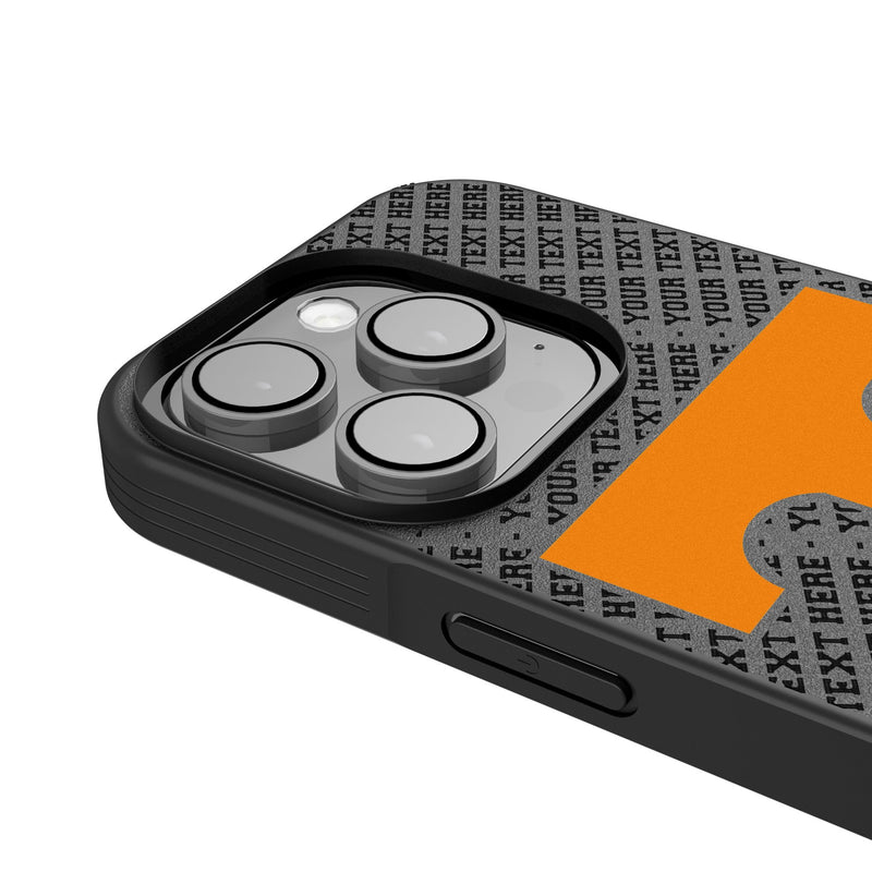 University of Tennessee Volunteers Personalized EndZone Plus iPhone Bump Phone Case for Apple iPhone Detail.Jpg
