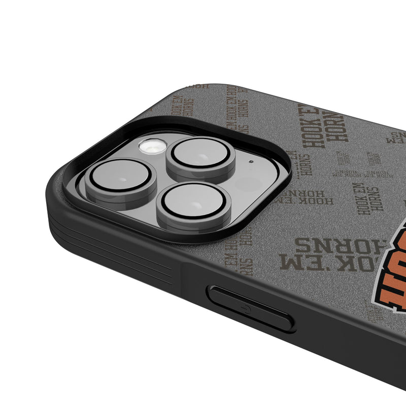 University of Texas Longhorns Quadtile iPhone Bump Phone Case for Apple iPhone Detail.Jpg