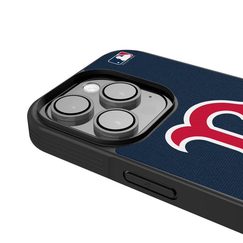 Boston Red Sox Personalized Stripe iPhone Bump Phone Case for Apple iPhone Detail.Jpg