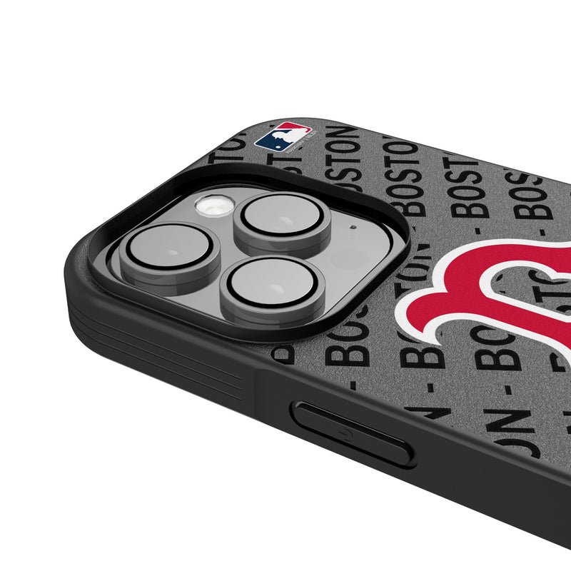Boston Red Sox Personalized Tilt iPhone Bump Phone Case for Apple iPhone Detail.Jpg