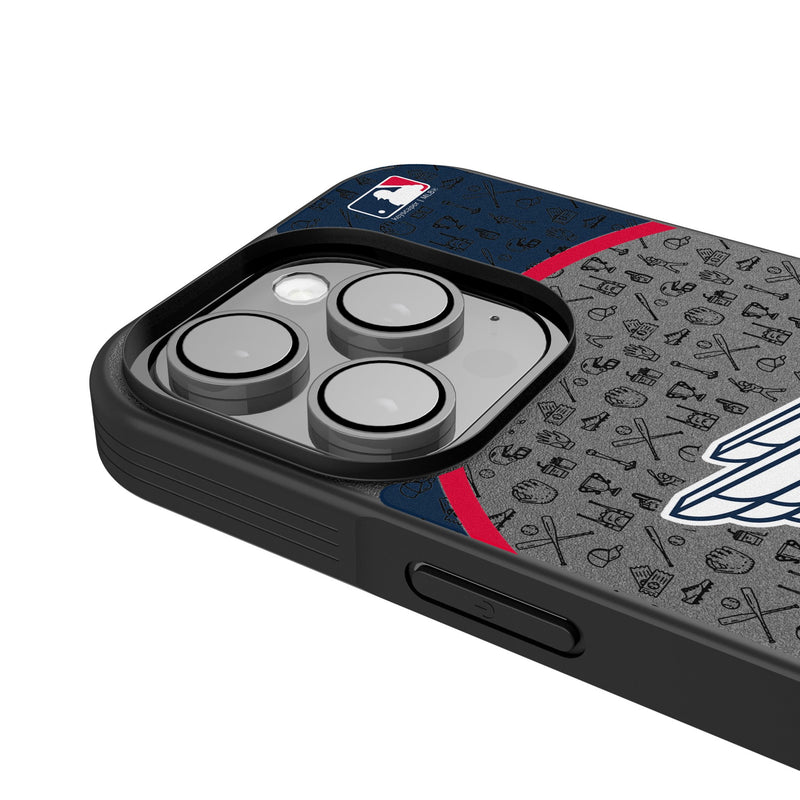 Cleveland Guardians Personalized Circle iPhone Bump Phone Case for Apple iPhone Detail.Jpg