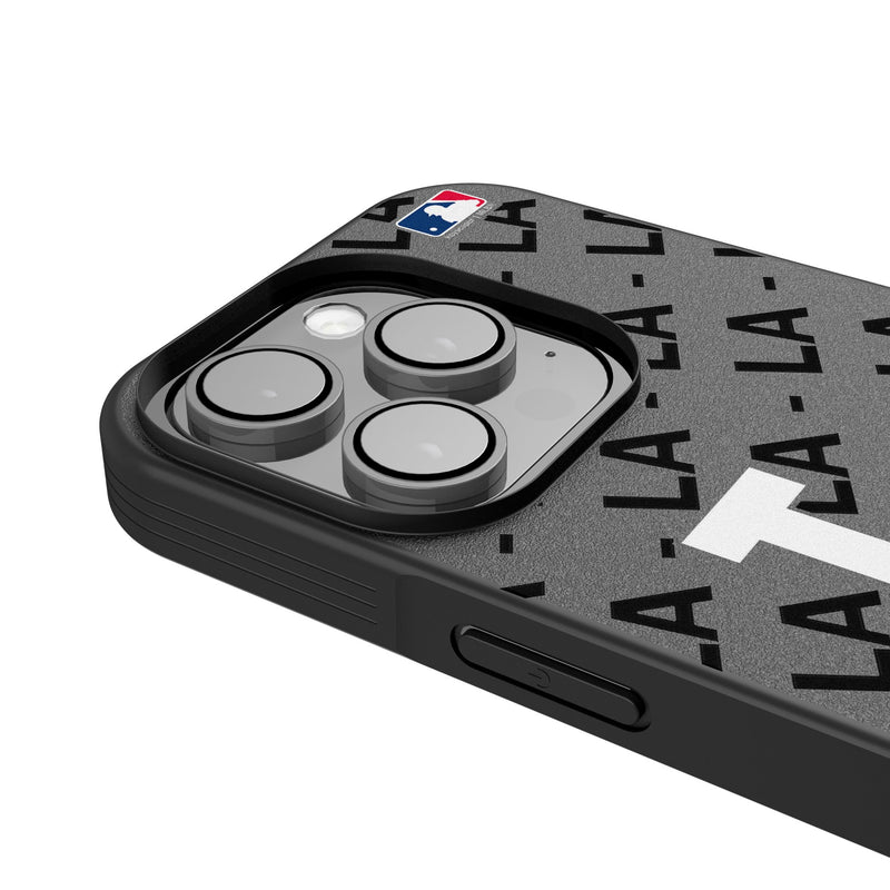 LA Dodgers Personalized Tilt iPhone Bump Phone Case for Apple iPhone Detail.Jpg