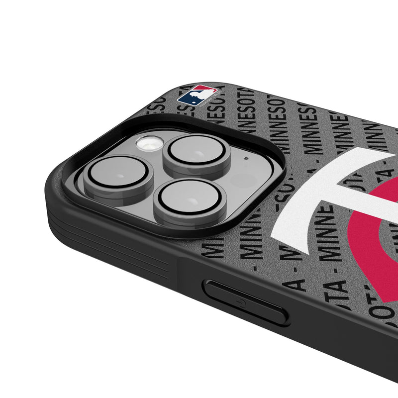 Minnesota Twins Personalized Tilt iPhone Bump Phone Case for Apple iPhone Detail.Jpg