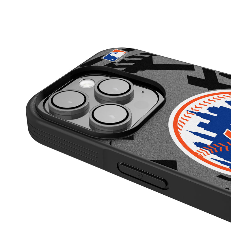 New York Mets Personalized Tilt iPhone Bump Phone Case for Apple iPhone Detail.Jpg