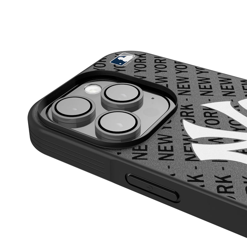 New York Yankees Personalized Tilt iPhone Bump Phone Case for Apple iPhone Detail.Jpg