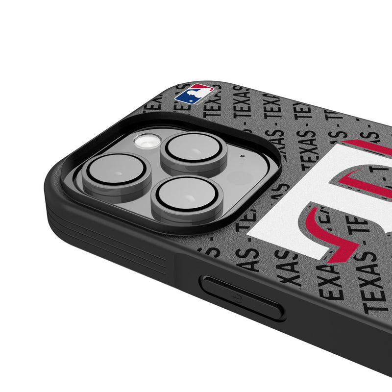 Texas Rangers Personalized Tilt iPhone Bump Phone Case for Apple iPhone Detail.Jpg