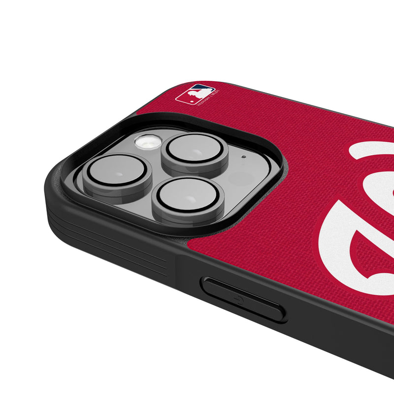 Washington Nationals Personalized Stripe iPhone Bump Phone Case for Apple iPhone Detail.Jpg