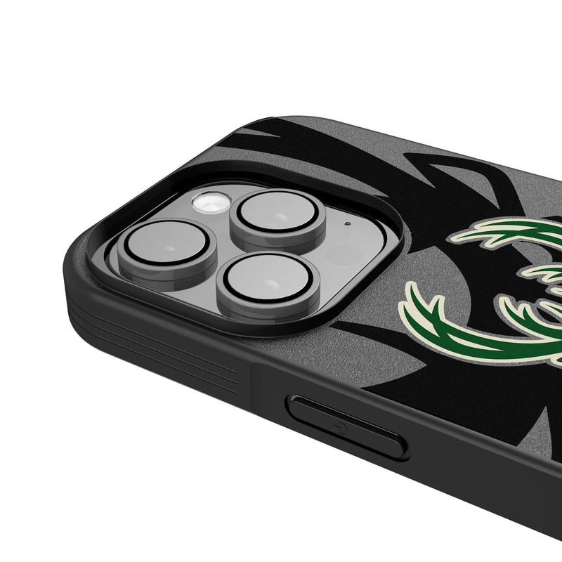 Milwaukee Bucks Personalized Tilt iPhone Bump Phone Case for Apple iPhone Detail.Jpg