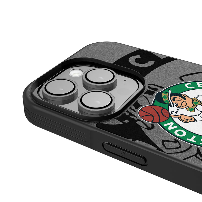 Boston Celtics Personalized Tilt iPhone Bump Phone Case for Apple iPhone Detail.Jpg