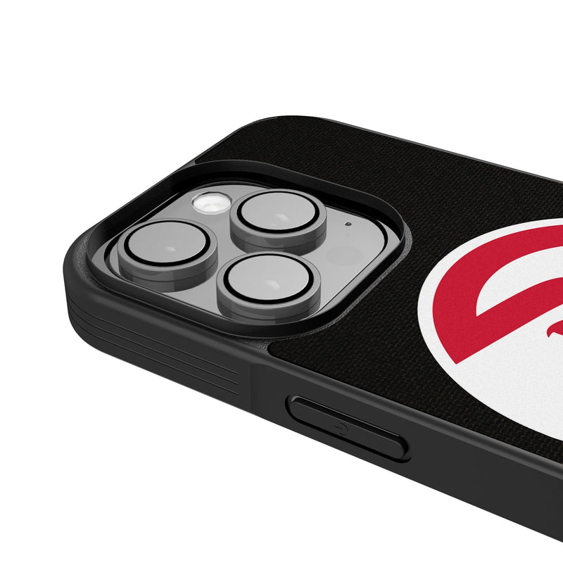 Atlanta Hawks Personalized Stripe iPhone Bump Phone Case for Apple iPhone Detail.Jpg