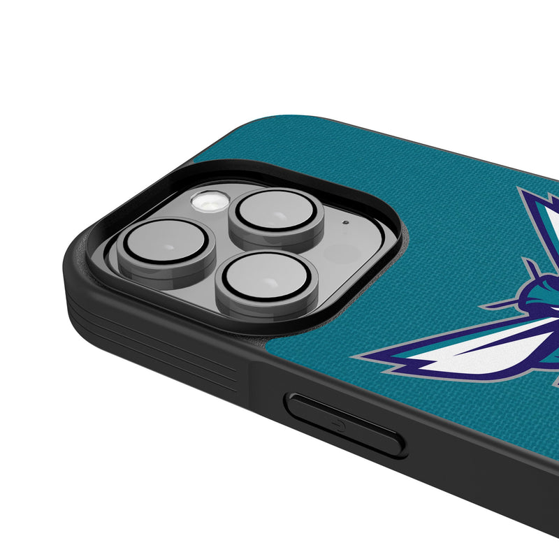 Charlotte Hornets Personalized Stripe iPhone Bump Phone Case for Apple iPhone Detail.Jpg