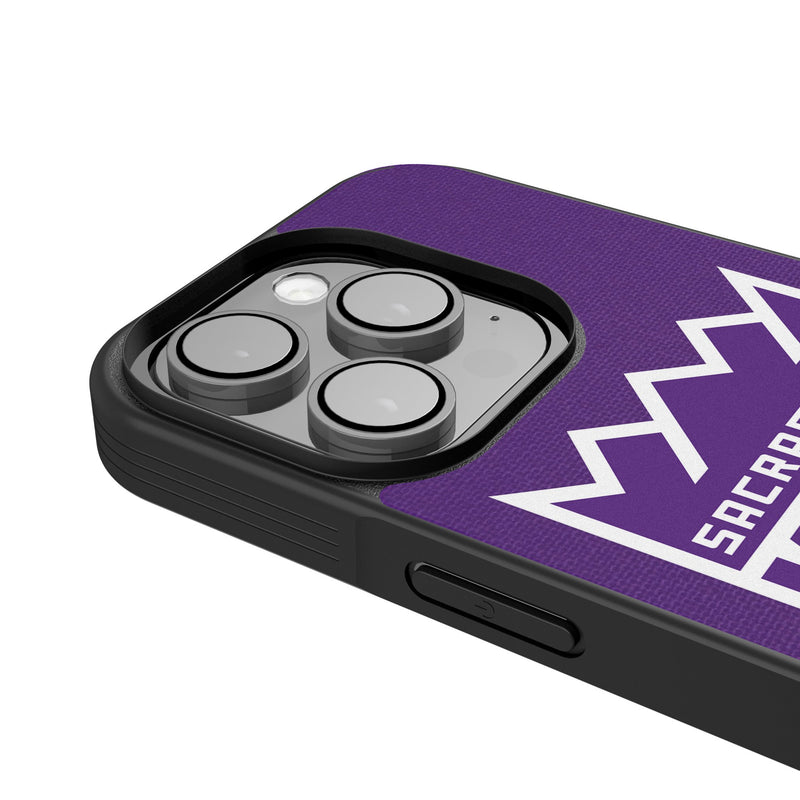 Sacramento Kings Personalized Stripe iPhone Bump Phone Case for Apple iPhone Detail.Jpg