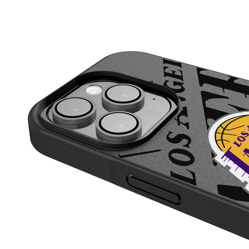 Los Angeles Lakers Personalized Tilt iPhone Bump Phone Case for Apple iPhone Detail.Jpg