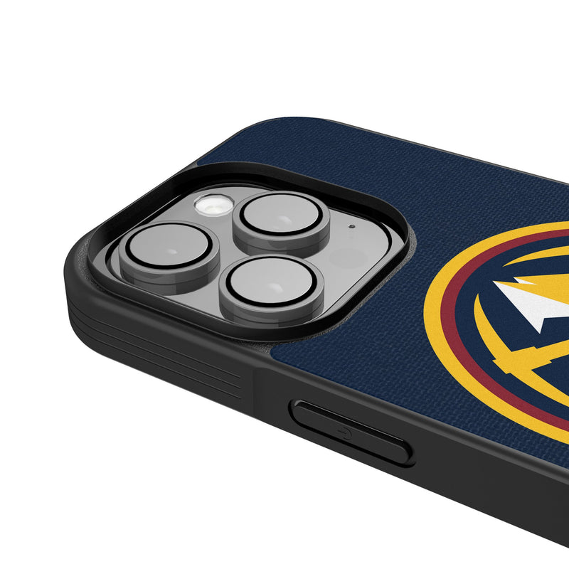 Denver Nuggets Personalized Stripe iPhone Bump Phone Case for Apple iPhone Detail.Jpg