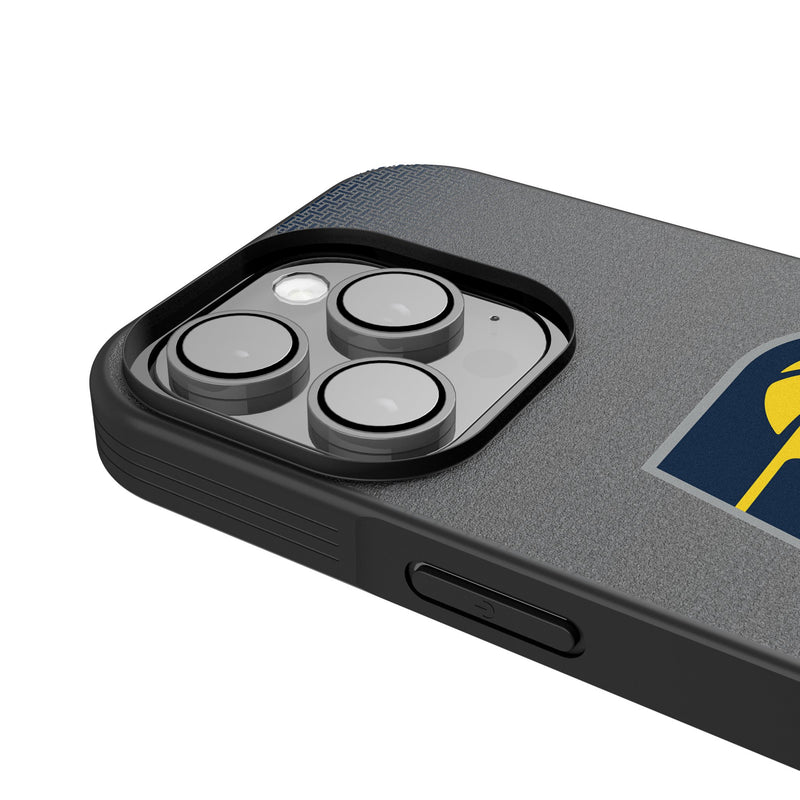 Indiana Pacers Linen iPhone Bump Phone Case for Apple iPhone Detail.Jpg