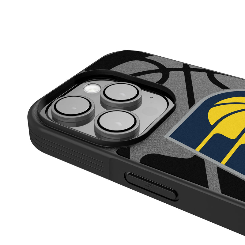 Indiana Pacers Personalized Tilt iPhone Bump Phone Case for Apple iPhone Detail.Jpg