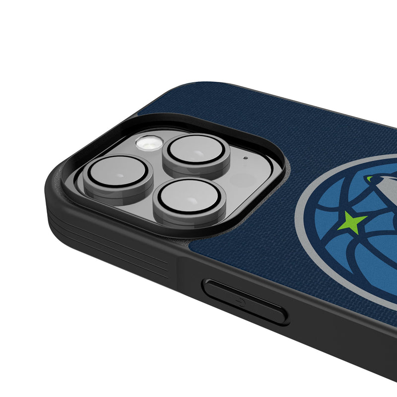 Minnesota Timberwolves Personalized Stripe iPhone Bump Phone Case for Apple iPhone Detail.Jpg
