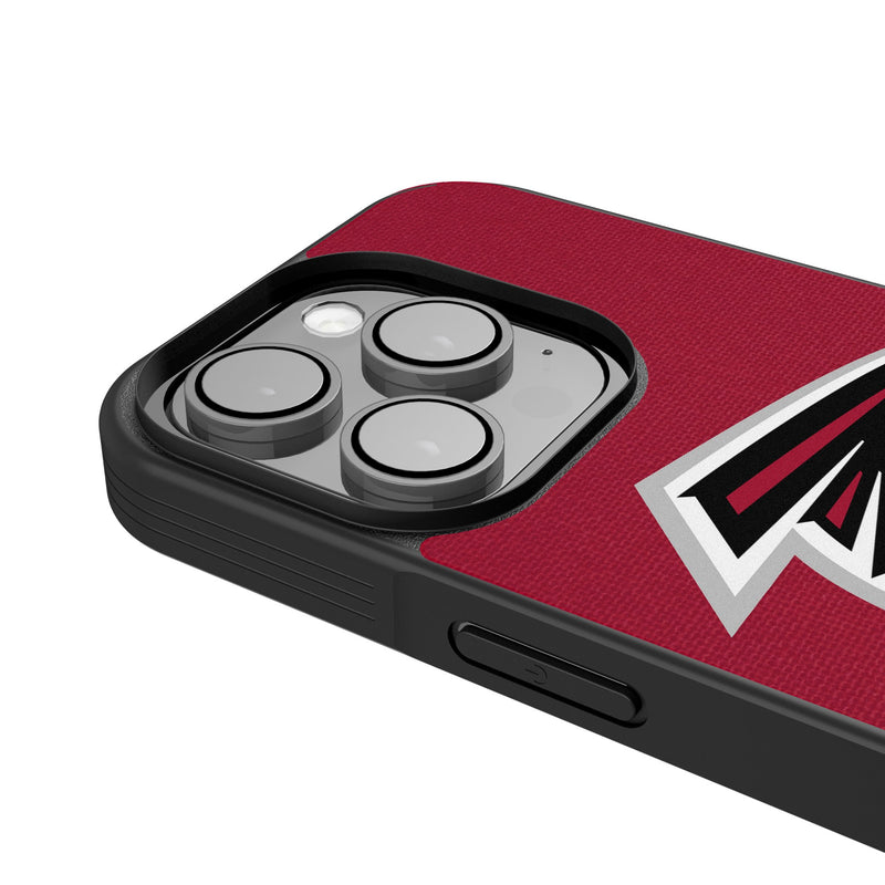 Atlanta Falcons Personalized Stripe iPhone Bump Phone Case for Apple iPhone Detail.Jpg