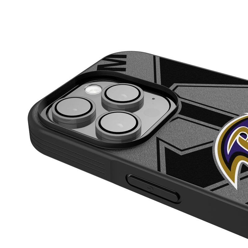Baltimore Ravens Personalized Tilt iPhone Bump Phone Case for Apple iPhone Detail.Jpg