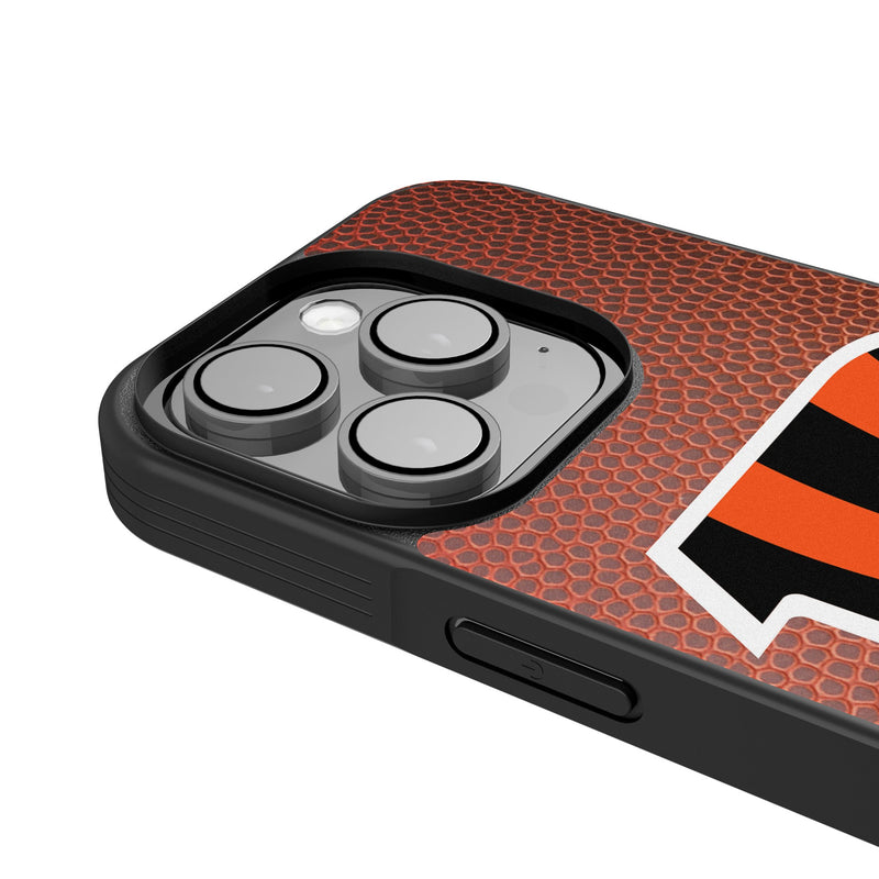 Cincinnati Bengals Personalized Football iPhone Bump Phone Case for Apple iPhone Detail.Jpg