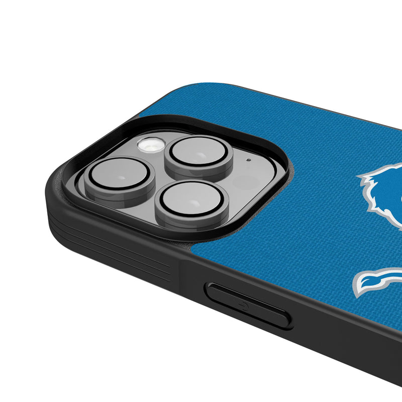 Detroit Lions Personalized Stripe iPhone Bump Phone Case for Apple iPhone Detail.Jpg