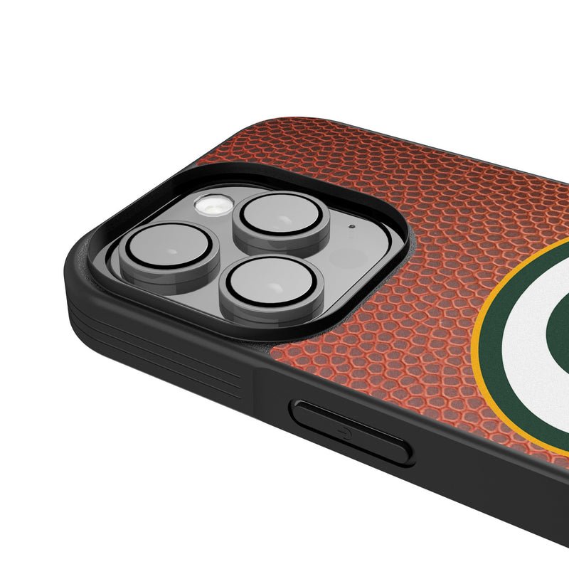 Green Bay Packers Personalized Football iPhone Bump Phone Case for Apple iPhone Detail.Jpg