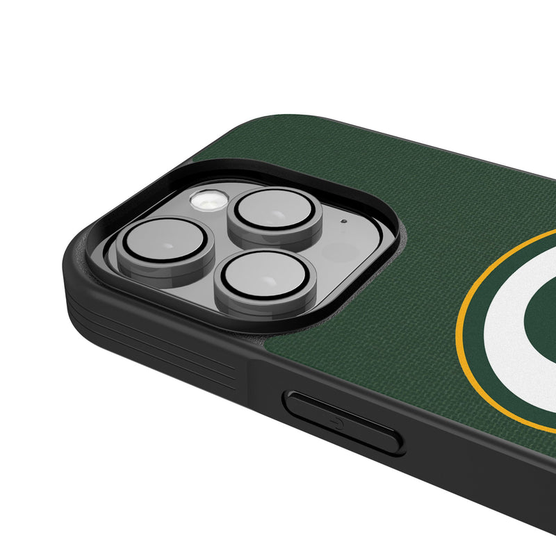 Green Bay Packers Personalized Stripe iPhone Bump Phone Case for Apple iPhone Detail.Jpg