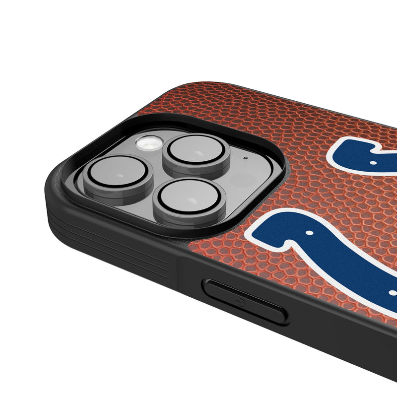 Indianapolis Colts Personalized Football iPhone Bump Phone Case for Apple iPhone Detail.Jpg
