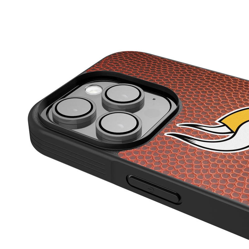 Minnesota Vikings Personalized Football iPhone Bump Phone Case for Apple iPhone Detail.Jpg