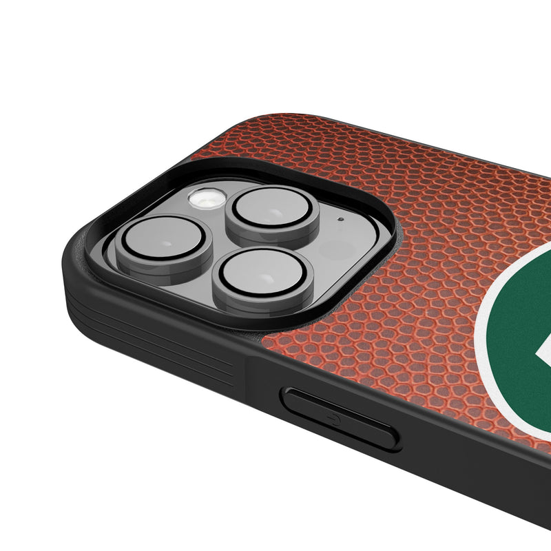 New York Jets Personalized Football iPhone Bump Phone Case for Apple iPhone Detail.Jpg