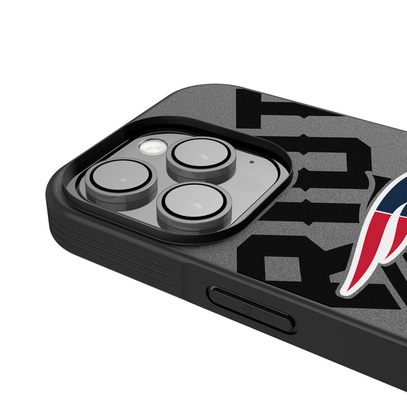 New England Patriots Personalized Tilt iPhone Bump Phone Case for Apple iPhone Detail.Jpg