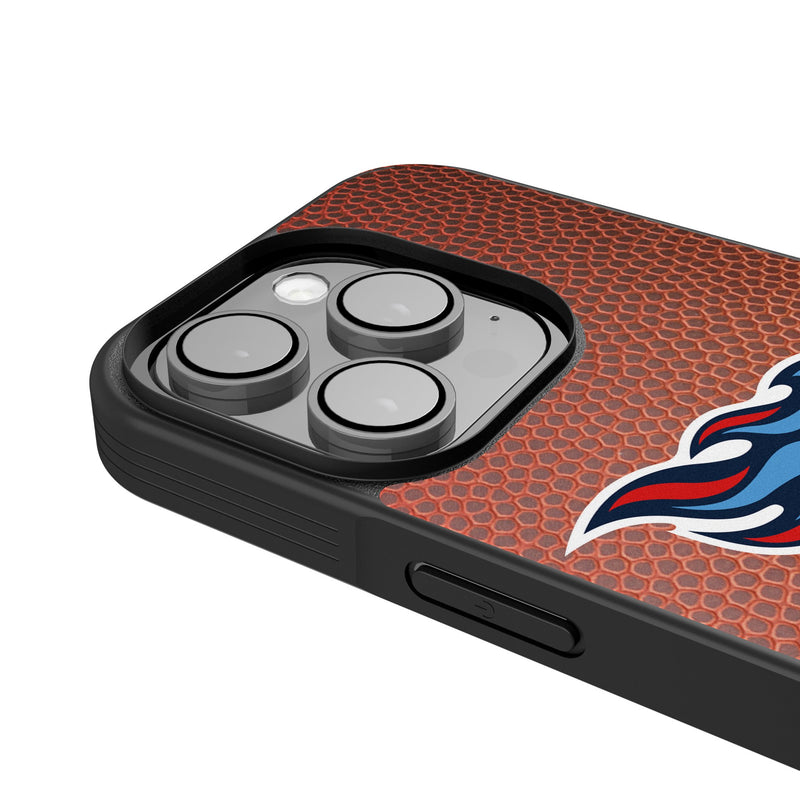 Tennessee Titans Personalized Football iPhone Bump Phone Case for Apple iPhone Detail.Jpg