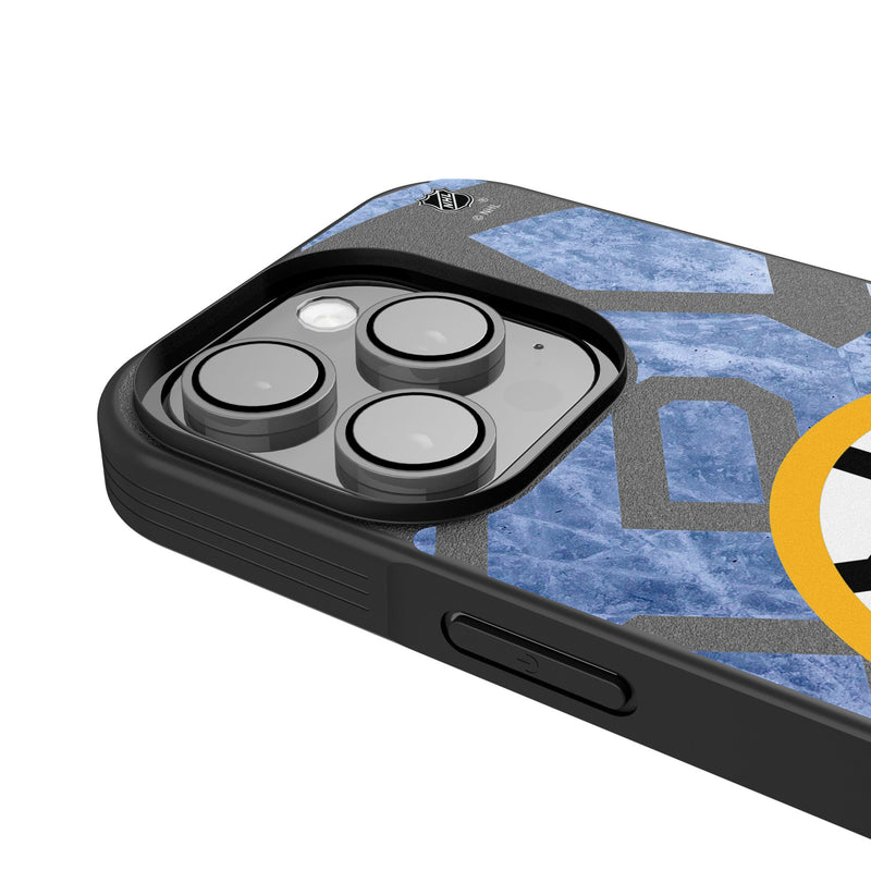 Boston Bruins Ice Tilt iPhone Bump Phone Case for Apple iPhone Detail.Jpg