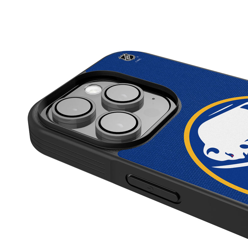 Buffalo Sabres Personalized Stripe iPhone Bump Phone Case for Apple iPhone Detail.Jpg