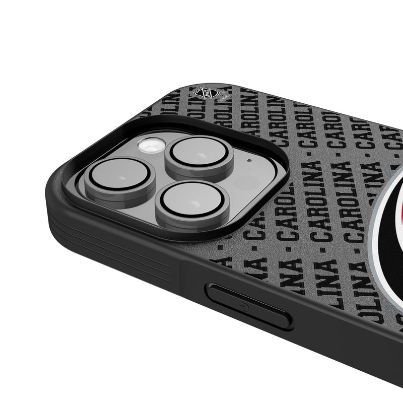 Carolina Hurricanes Personalized EndZone Plus iPhone Bump Phone Case for Apple iPhone Detail.Jpg