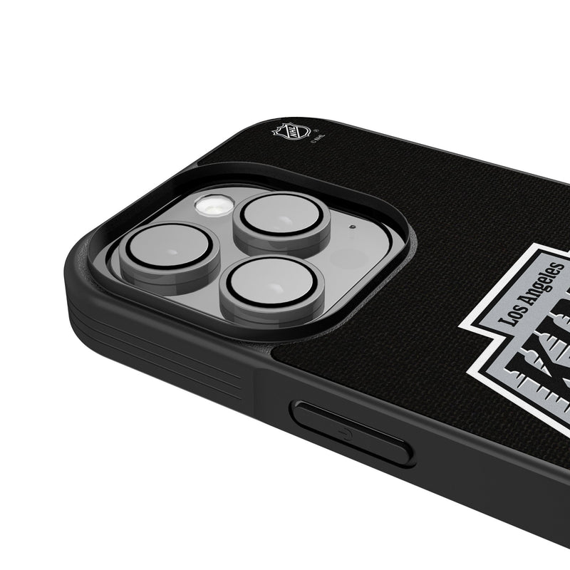LA Kings Personalized Stripe iPhone Bump Phone Case for Apple iPhone Detail.Jpg