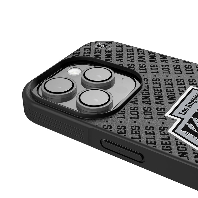 LA Kings Personalized EndZone Plus iPhone Bump Phone Case for Apple iPhone Detail.Jpg